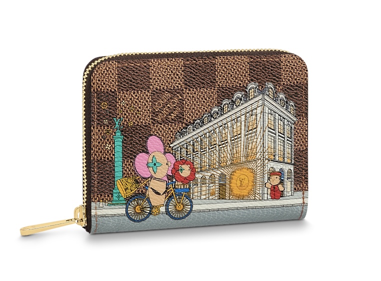 Кошелек Louis Vuitton Zippy Коричневый N