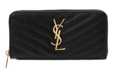 Кошелек Saint Laurent Monogram Черный N