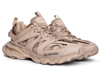 Кроссовки Balenciaga Track Бежевые F