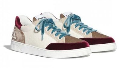 Кроссовки Chanel Белые F