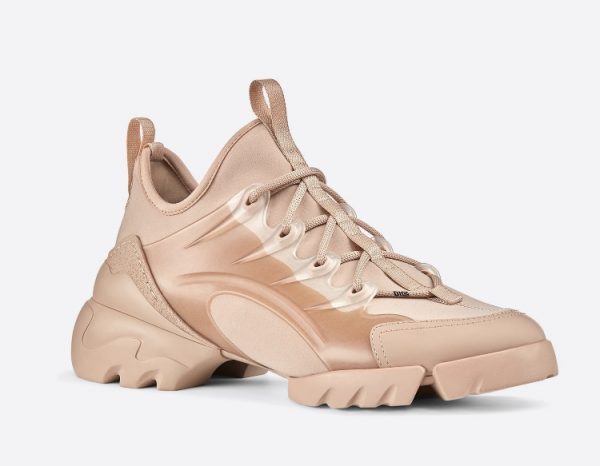Кроссовки Dior D connect Бежевые F