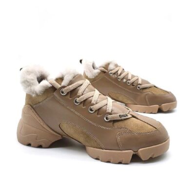 Кроссовки Dior D connect Коричневые F