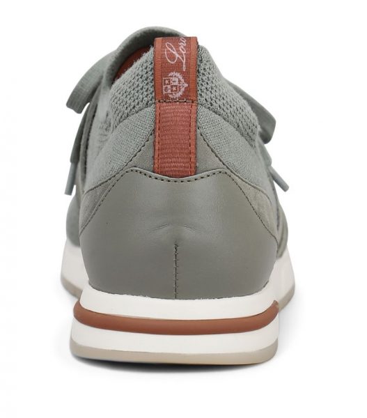 Кроссовки Loro Piana Lp Walk Серые M