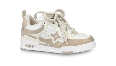 Кроссовки Louis Vuitton Lv Skate Бежевые F