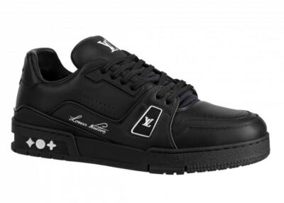 Кроссовки Louis Vuitton Lv Trainer Line Черные M