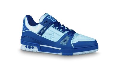 Кроссовки Louis Vuitton Lv Trainer Голубые M