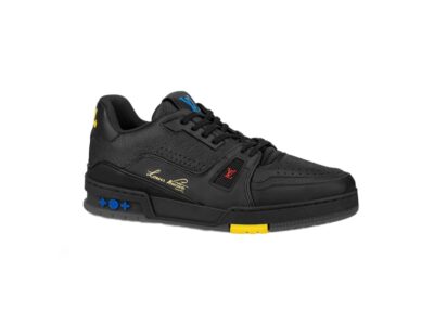 Кроссовки Louis Vuitton Lv Trainer Черные M
