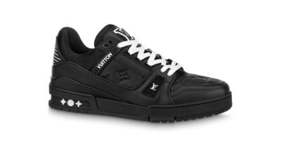 Кроссовки Louis Vuitton Lv Trainer Черные M