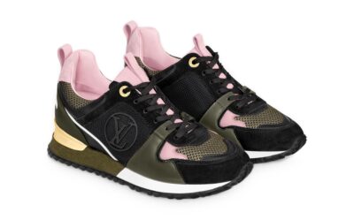 Кроссовки Louis Vuitton Run Away Черные F