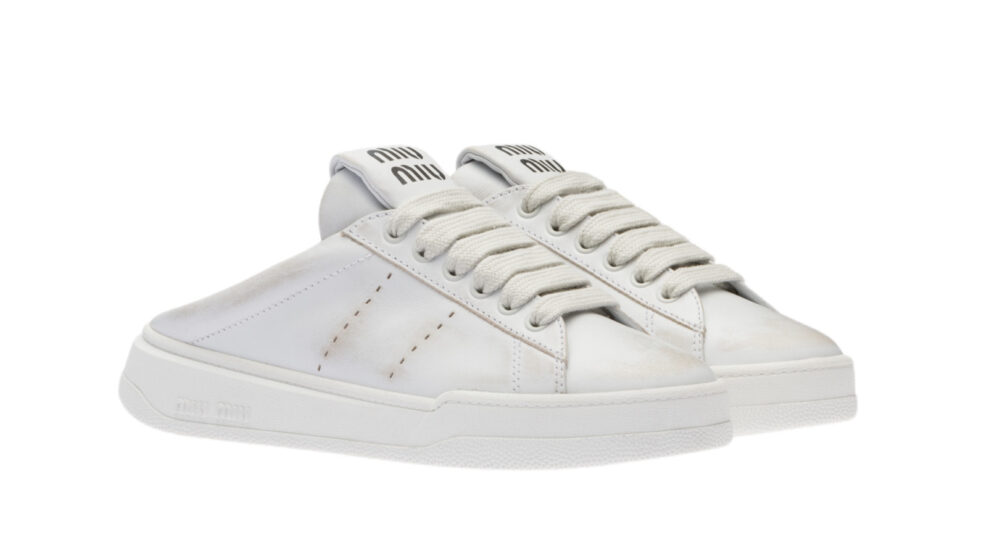 Кроссовки Miu Miu P Data tstid Белые F