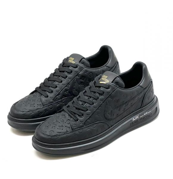 Кроссовки Nike Air Force Low Louis Vuitton Черные M