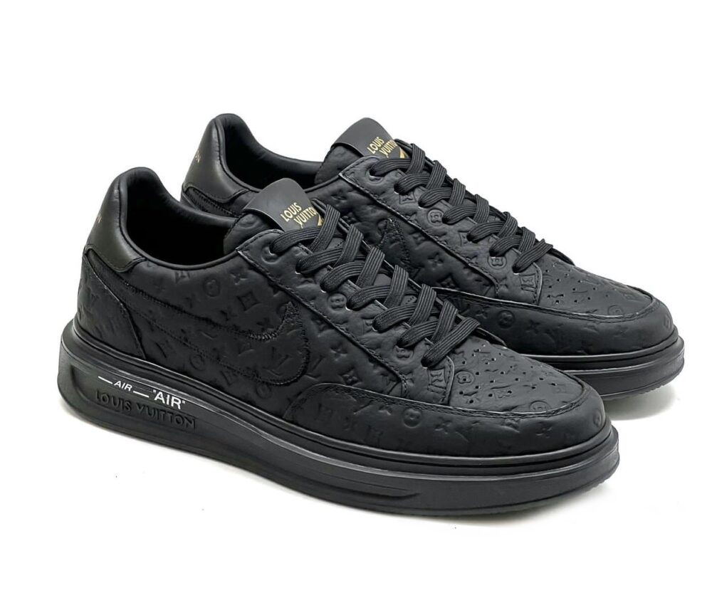 Кроссовки Nike Air Force Low Louis Vuitton Черные M