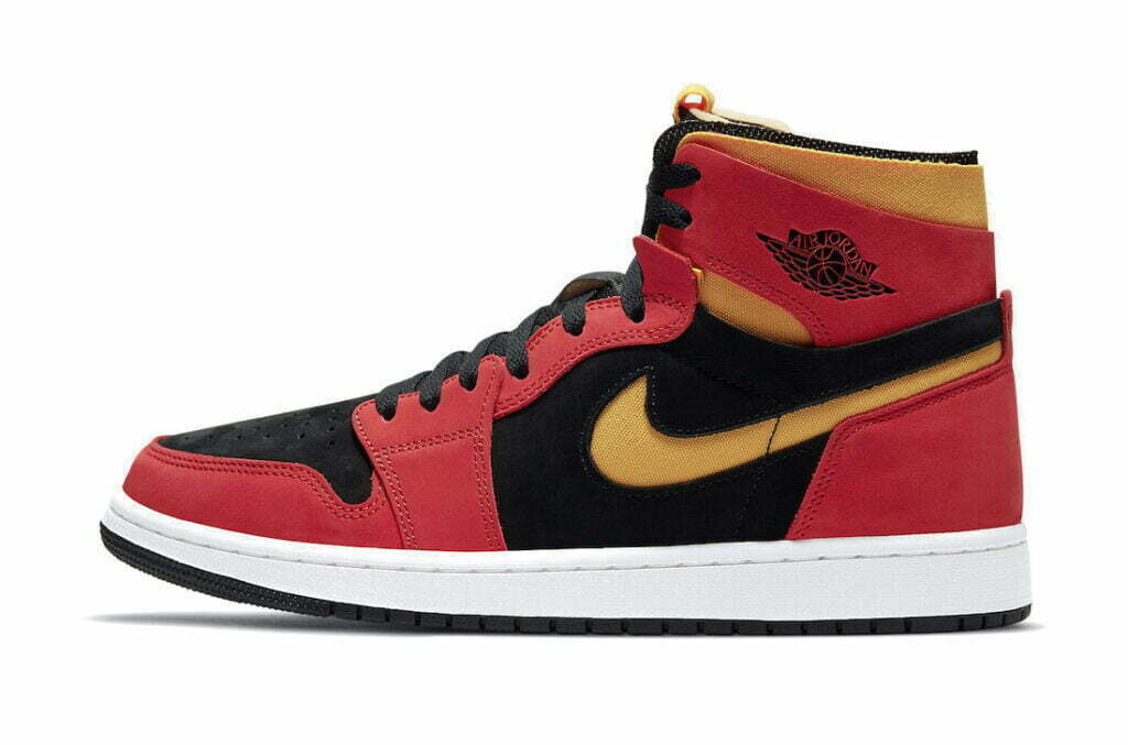 Кроссовки Nike Air Jordan High Zoom Air Cmft Black Chile Red Красные M