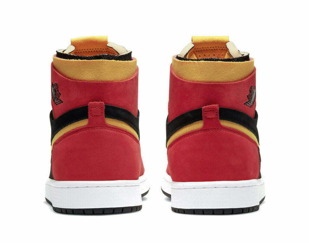 Кроссовки Nike Air Jordan High Zoom Air Cmft Black Chile Red Красные M