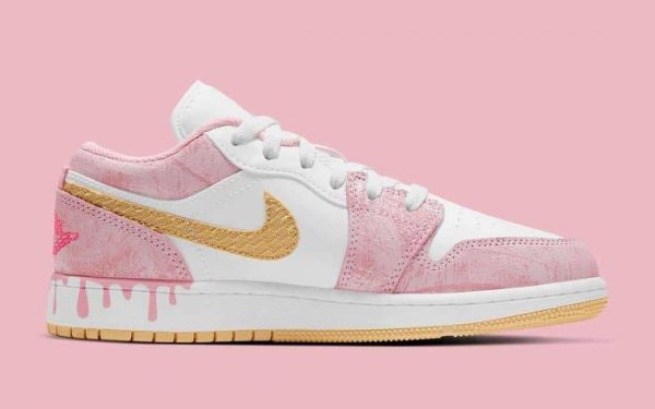 Кроссовки Nike Air Jordan Low Розовые F