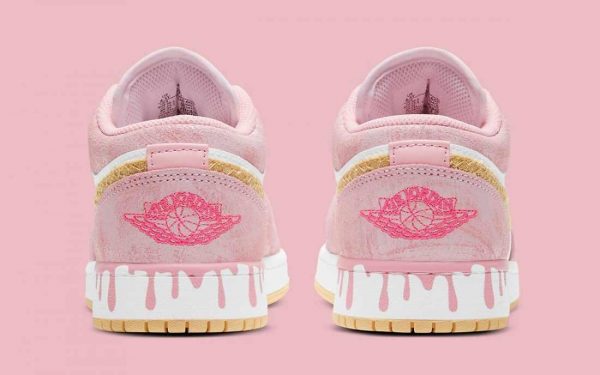 Кроссовки Nike Air Jordan Low Розовые F