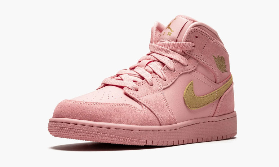 Кроссовки Nike Air Jordan Mid Se Gs Розовые F