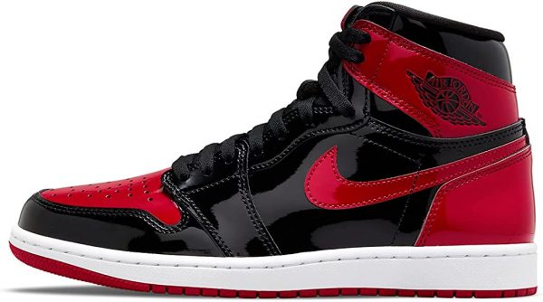 Кроссовки Nike Air Jordan Retro High Og Patent Bred Красные M