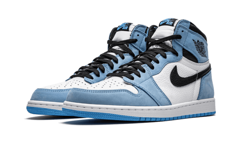 Кроссовки Nike Air Jordan Retro High Голубые M