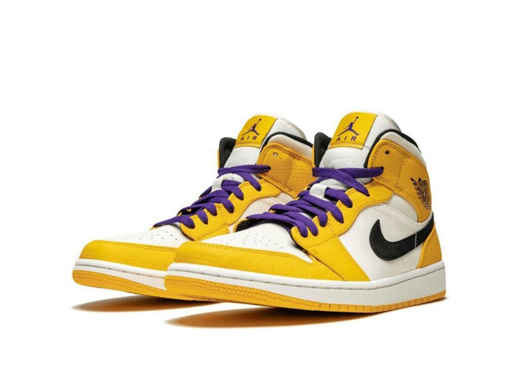 Кроссовки Nike Air Jordan Желтые F