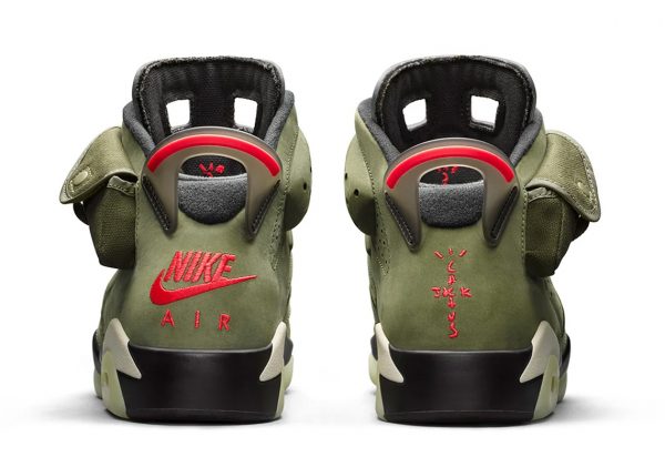 Кроссовки Nike Air Jordan Retro Travis Scott Темно зеленые M