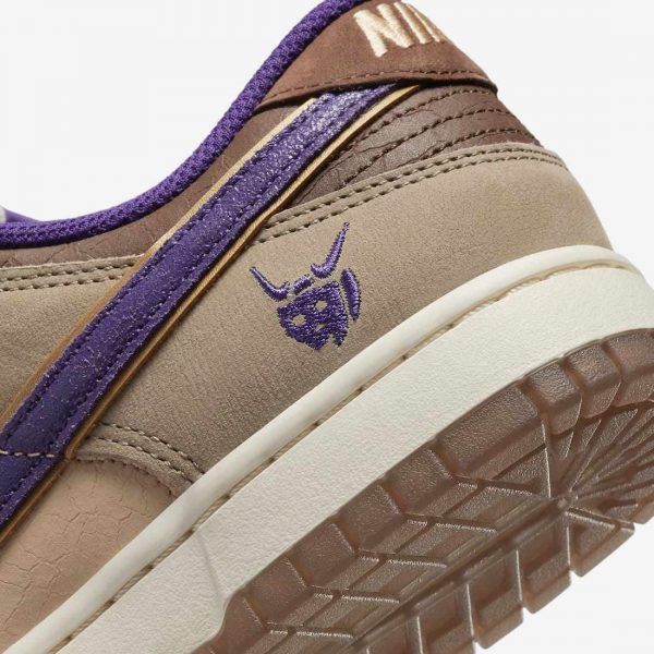 Кроссовки Nike Dunk Low Коричнево бежевые M