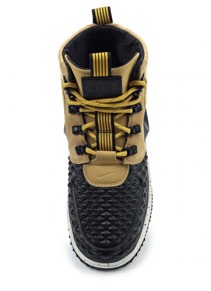 Кроссовки Nike Lunar Force Duckboot Metallic Gold Коричневые M