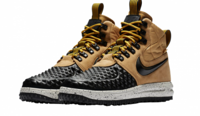 Кроссовки Nike Lunar Force Duckboot Metallic Gold Коричневые M