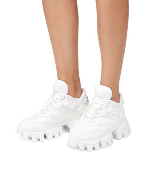 Кроссовки Prada Cloudbust Thunder Белые F