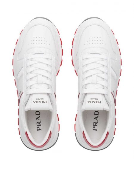 Кроссовки Prada Prax Белые M