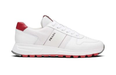 Кроссовки Prada Prax Белые M