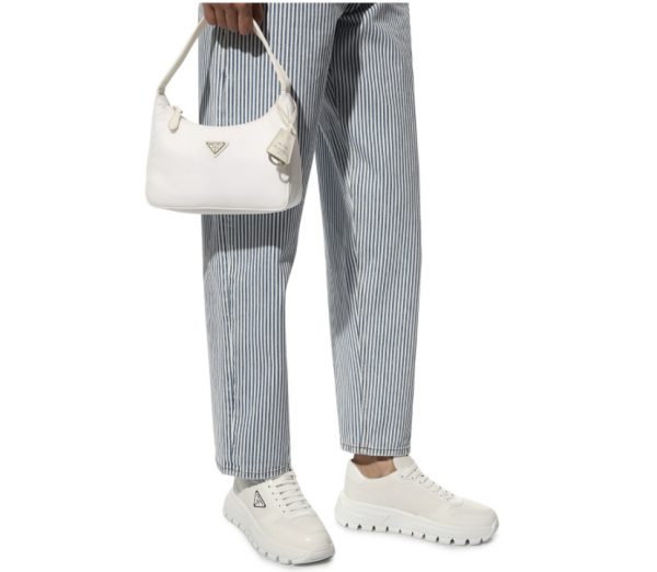 Кроссовки Prada Белые F
