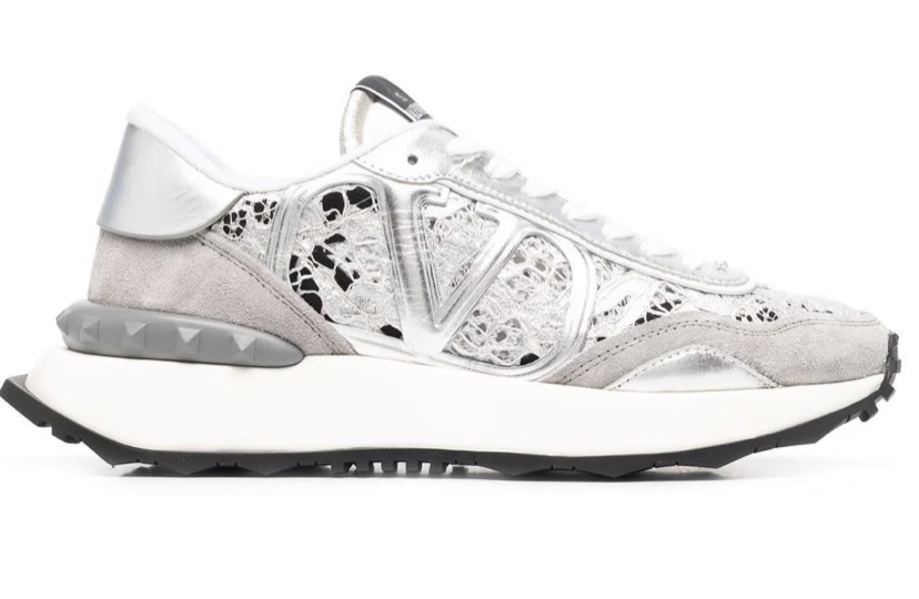 Кроссовки Valentino Lacerunner Серые F