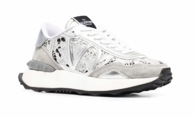 Кроссовки Valentino Lacerunner Серые F