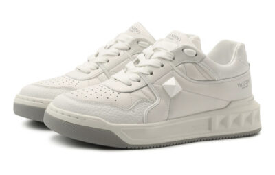 Кроссовки Valentino One Stud Белые F