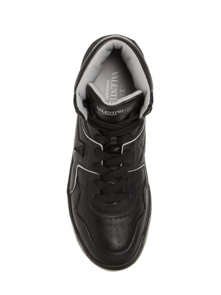 Кроссовки Valentino One Stud Черные F