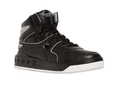 Кроссовки Valentino One Stud Черные F