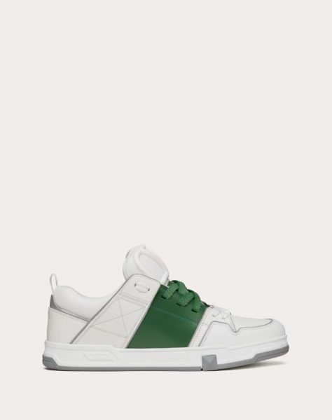 Кроссовки Valentino Open Skate Зеленые F
