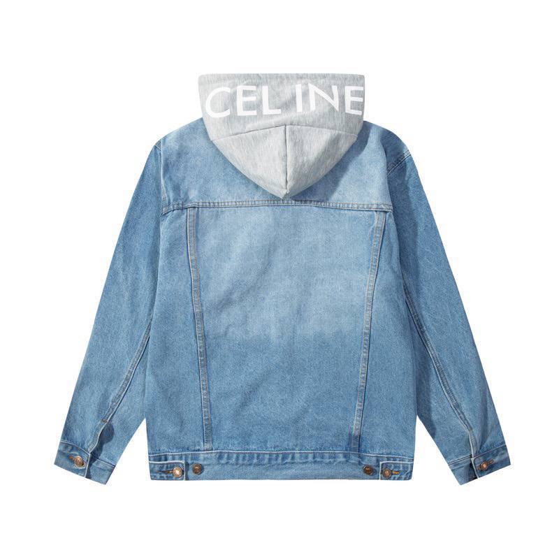 Куртка Celine Article Style Синяя M