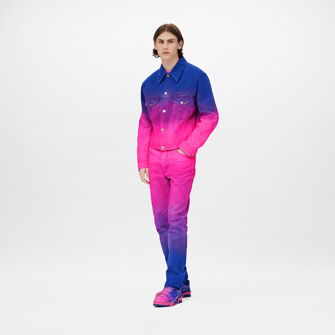 Куртка Louis Vuitton Monogram Розовая F