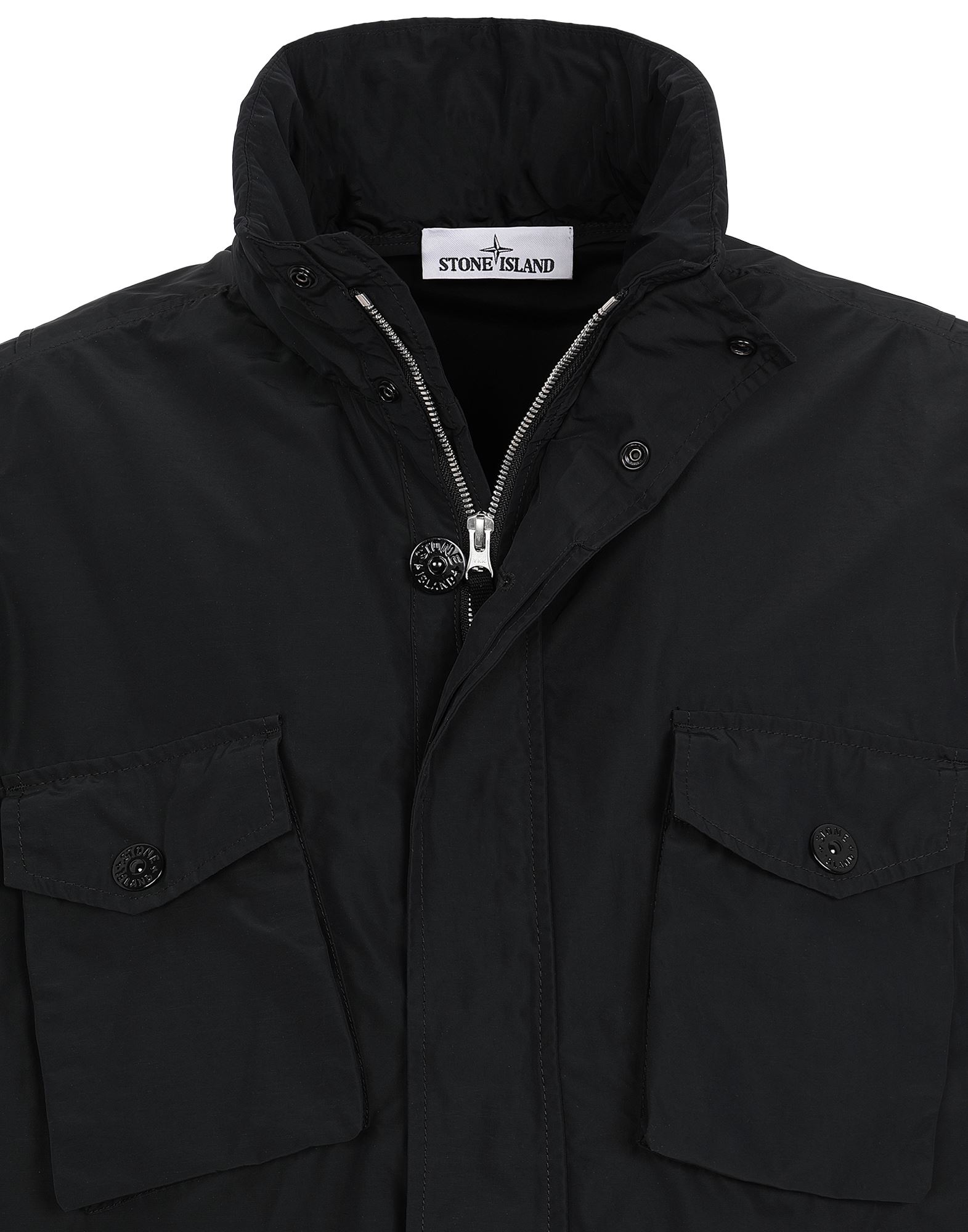 Куртка Stone Island Micro Reps Темно синяя M