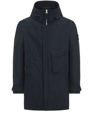 Куртка Stone Island Micro Reps Темно синяя M