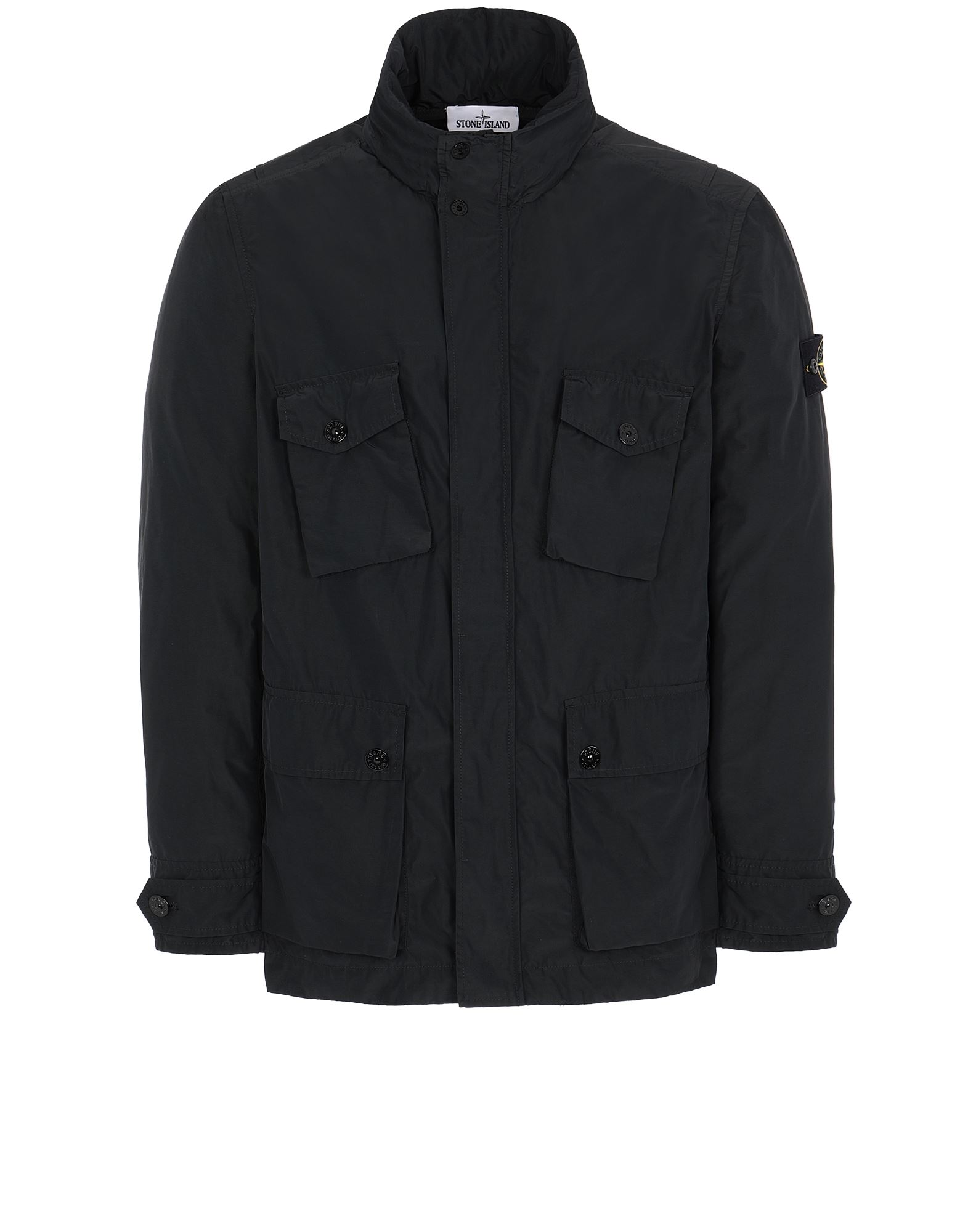 Куртка Stone Island Micro Reps Темно синяя M