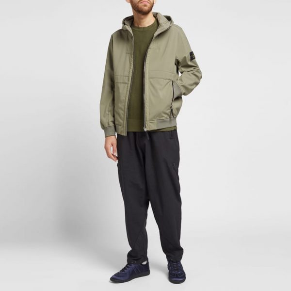 Куртка Stone Island Soft Shell r Зеленая M