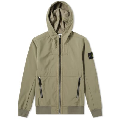 Куртка Stone Island Soft Shell r Зеленая M