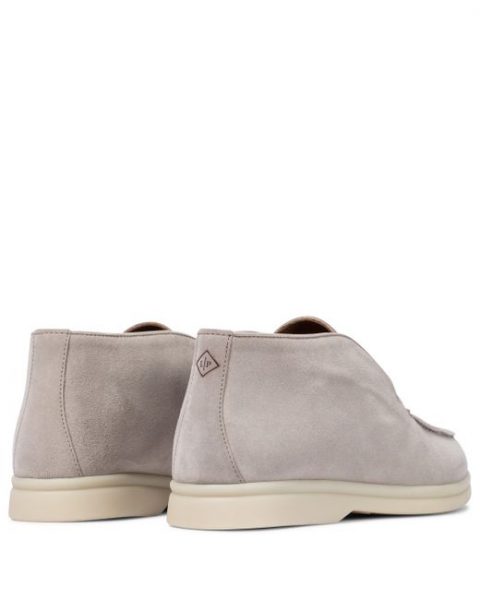 Лоферы Loro Piana Open Walk Светло серые F