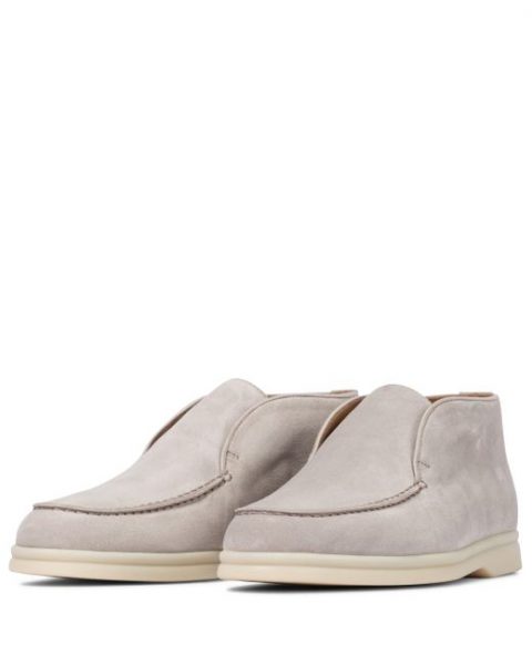 Лоферы Loro Piana Open Walk Светло серые F