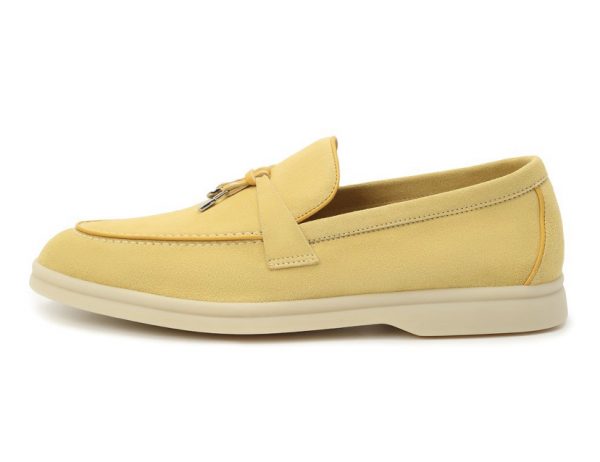 Лоферы Loro Piana Summer Charms Walk Желтые F