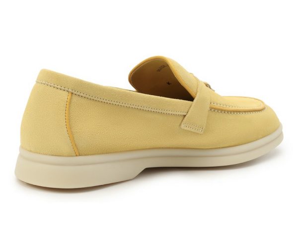 Лоферы Loro Piana Summer Charms Walk Желтые F