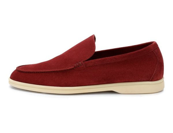 Лоферы Loro Piana Summer Walk Красные M